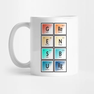 Greensburg City  | Periodic Table Mug